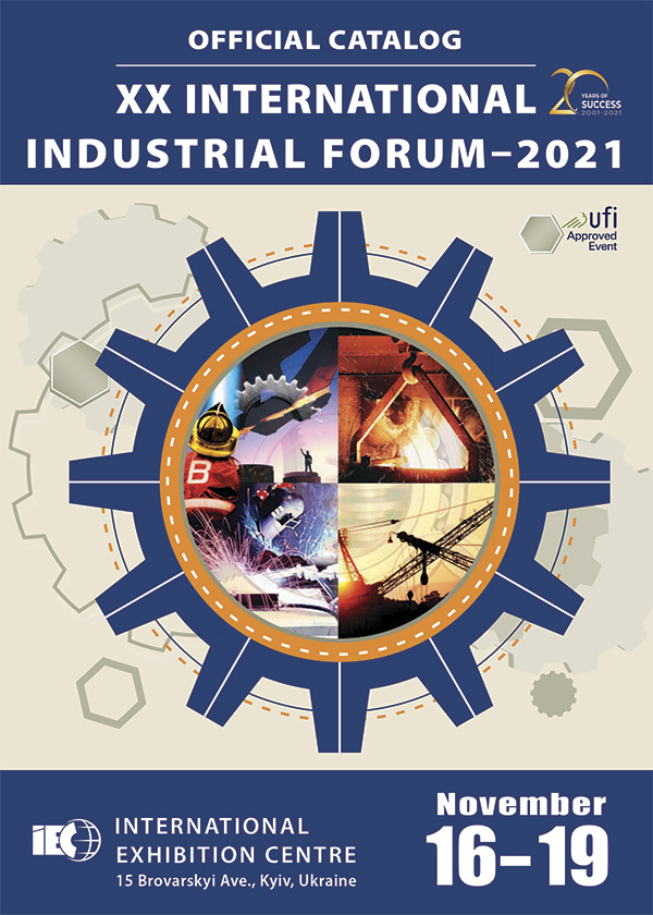 Exhibitors' Catalogue International Industrial Forum '2021 Kyiv Ukraine IEC.