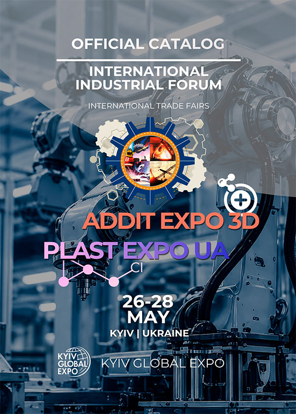 Exhibitors' catalogue Addit Expo 3D 2025 Kyiv Global Expo, Kyiv Ukraine IEC
